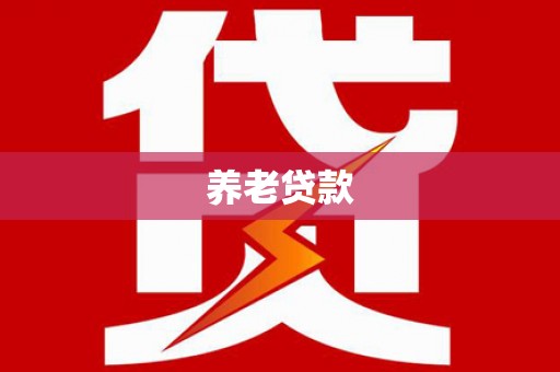 房县养老贷款