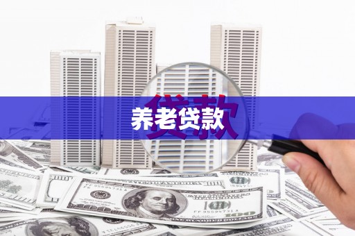 房县养老贷款