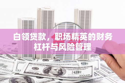 房县白领贷款，职场精英的财务杠杆与风险管理