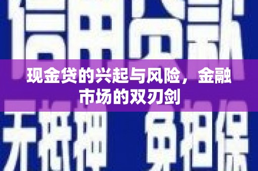 房县现金贷的兴起与风险，金融市场的双刃剑