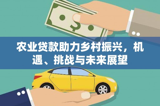 房县农业贷款助力乡村振兴，机遇、挑战与未来展望