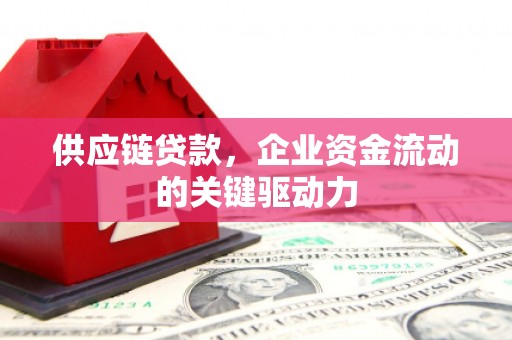 房县供应链贷款，企业资金流动的关键驱动力