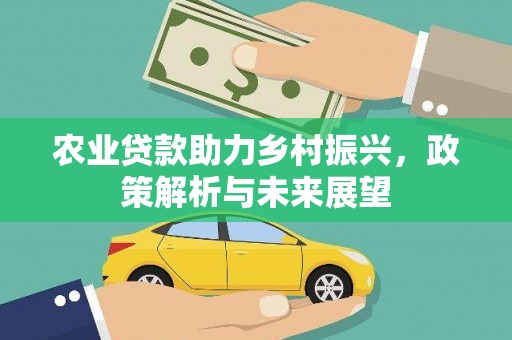 房县农业贷款助力乡村振兴，政策解析与未来展望