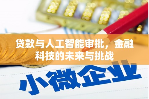 房县贷款与人工智能审批，金融科技的未来与挑战