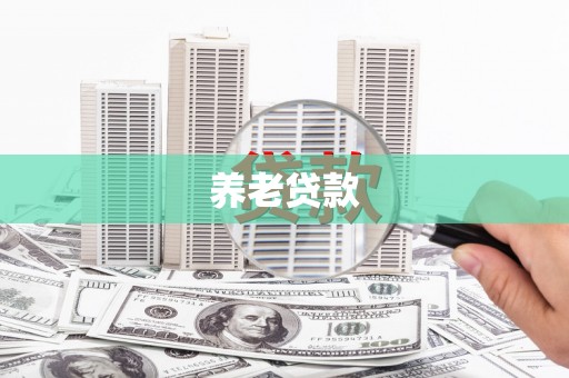 房县养老贷款