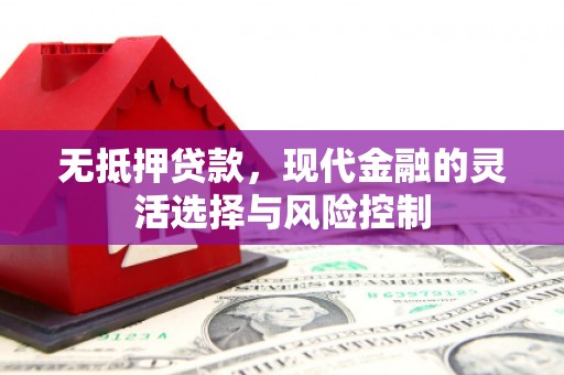 房县无抵押贷款，现代金融的灵活选择与风险控制