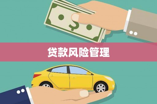 房县贷款风险管理