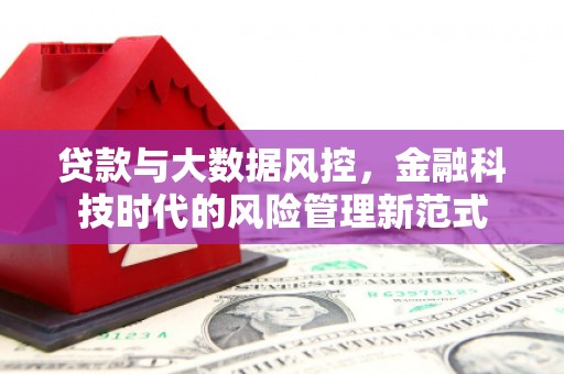 房县贷款与大数据风控，金融科技时代的风险管理新范式