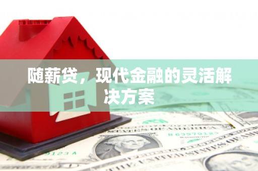 房县随薪贷，现代金融的灵活解决方案