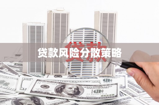 房县贷款风险分散策略