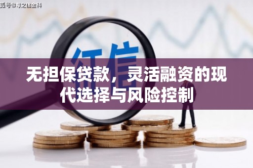 房县无担保贷款，灵活融资的现代选择与风险控制