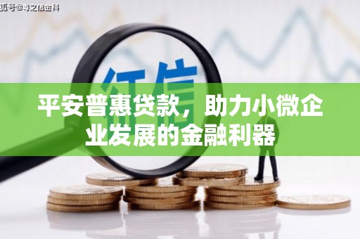 房县平安普惠贷款，助力小微企业发展的金融利器