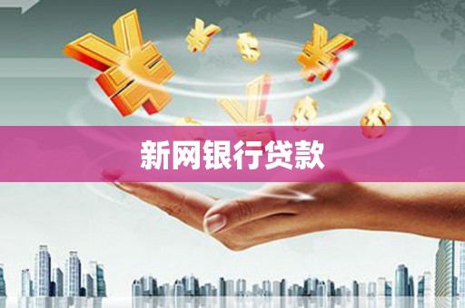 房县新网银行贷款