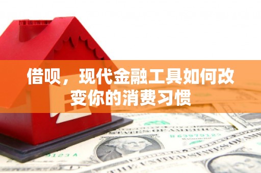 房县借呗，现代金融工具如何改变你的消费习惯
