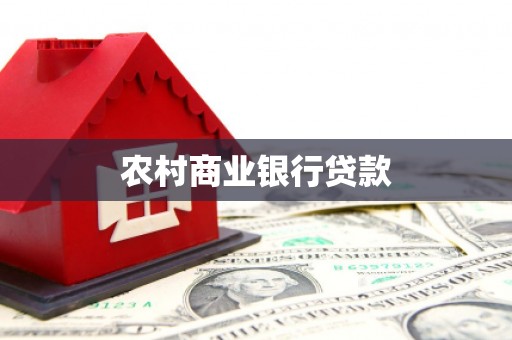 房县农村商业银行贷款