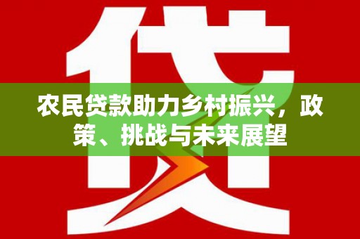 房县农民贷款助力乡村振兴，政策、挑战与未来展望