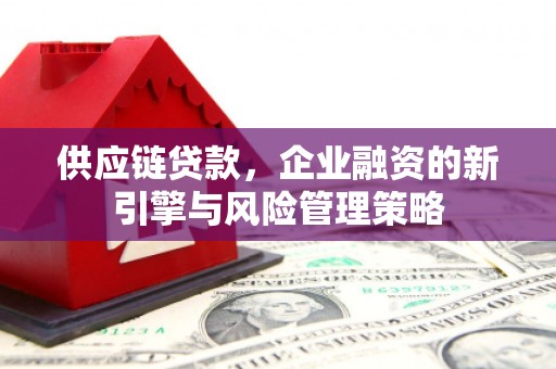房县供应链贷款，企业融资的新引擎与风险管理策略