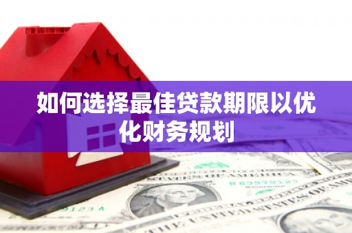 房县如何选择最佳贷款期限以优化财务规划