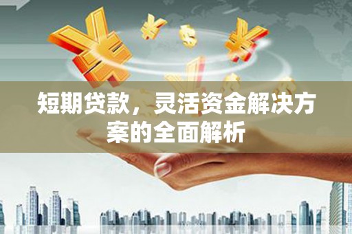 房县短期贷款，灵活资金解决方案的全面解析