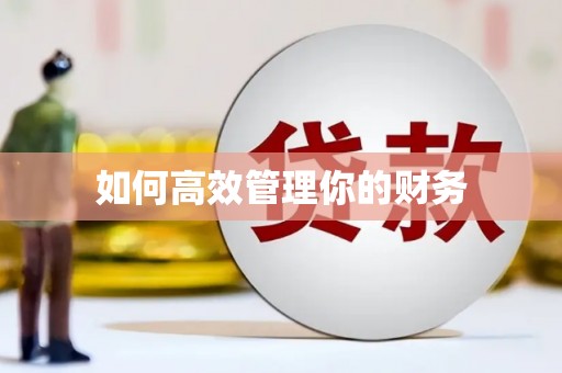 房县如何高效管理你的财务
